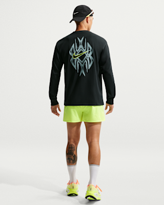 NIKE公式】ナイキ⁠メンズ ロングスリーブ ランニング Tシャツ